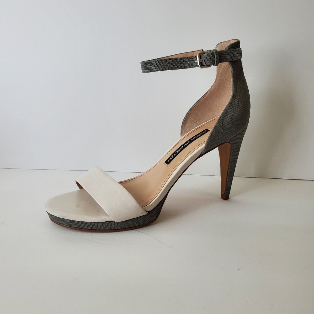 French connection women's high heel sandals